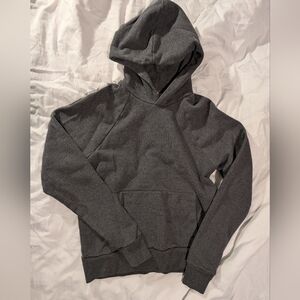Everlane like new 100% organic cotton hoodie S XS hoody gray sweatshirt